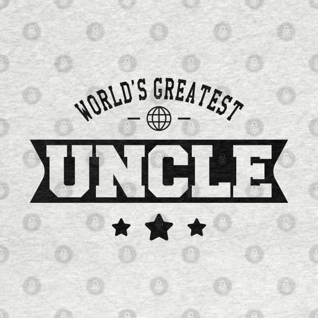 Uncle - World's greatest uncle by KC Happy Shop